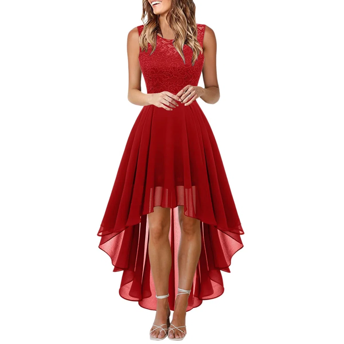 Vestidos casuales de color sólido para mujer, vestido de verano de encaje 2026, casual, primavera, vacaciones, a la moda, para adolescentes, graduación, playa, fiesta, trabajo, elegante, para mujer