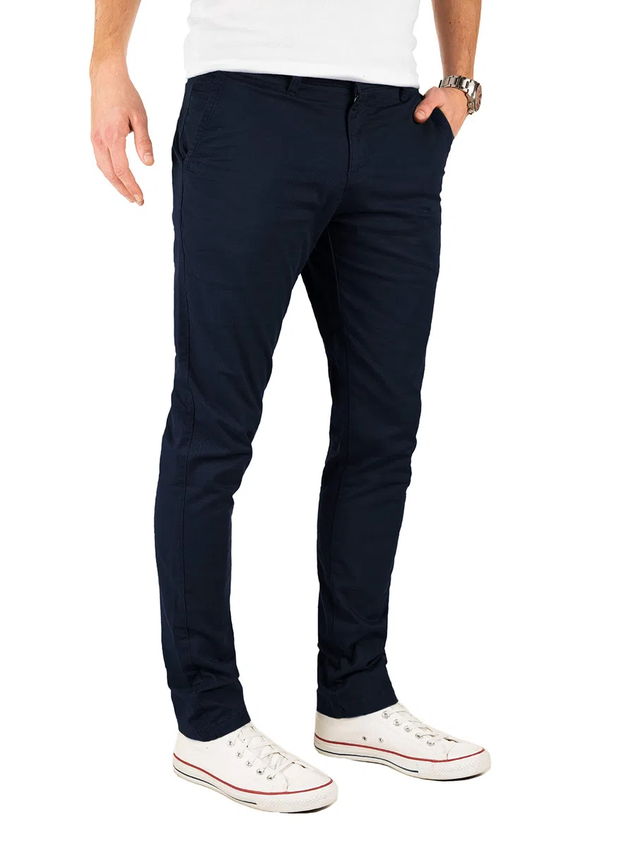 Yazubi - Pantalón Chino para Hombre - Modelo Kyle Slim Fit - Pantalón Chino con Elastano