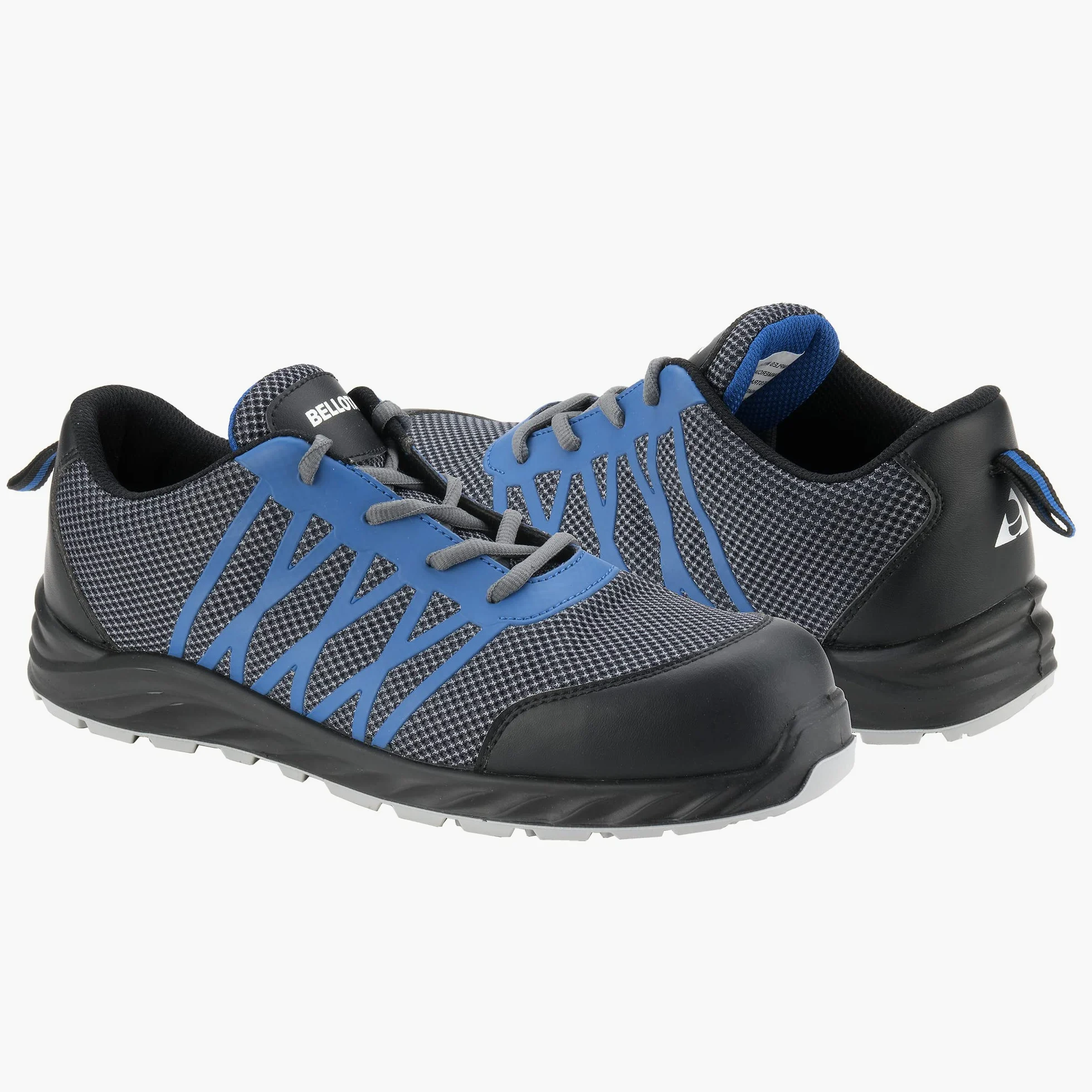 Bellota FTW5074S3 - Zapato de Seguridad Race S3 de Hombre y Mujer de Rejilla Transpirable, Ligero y Resistente al Agua