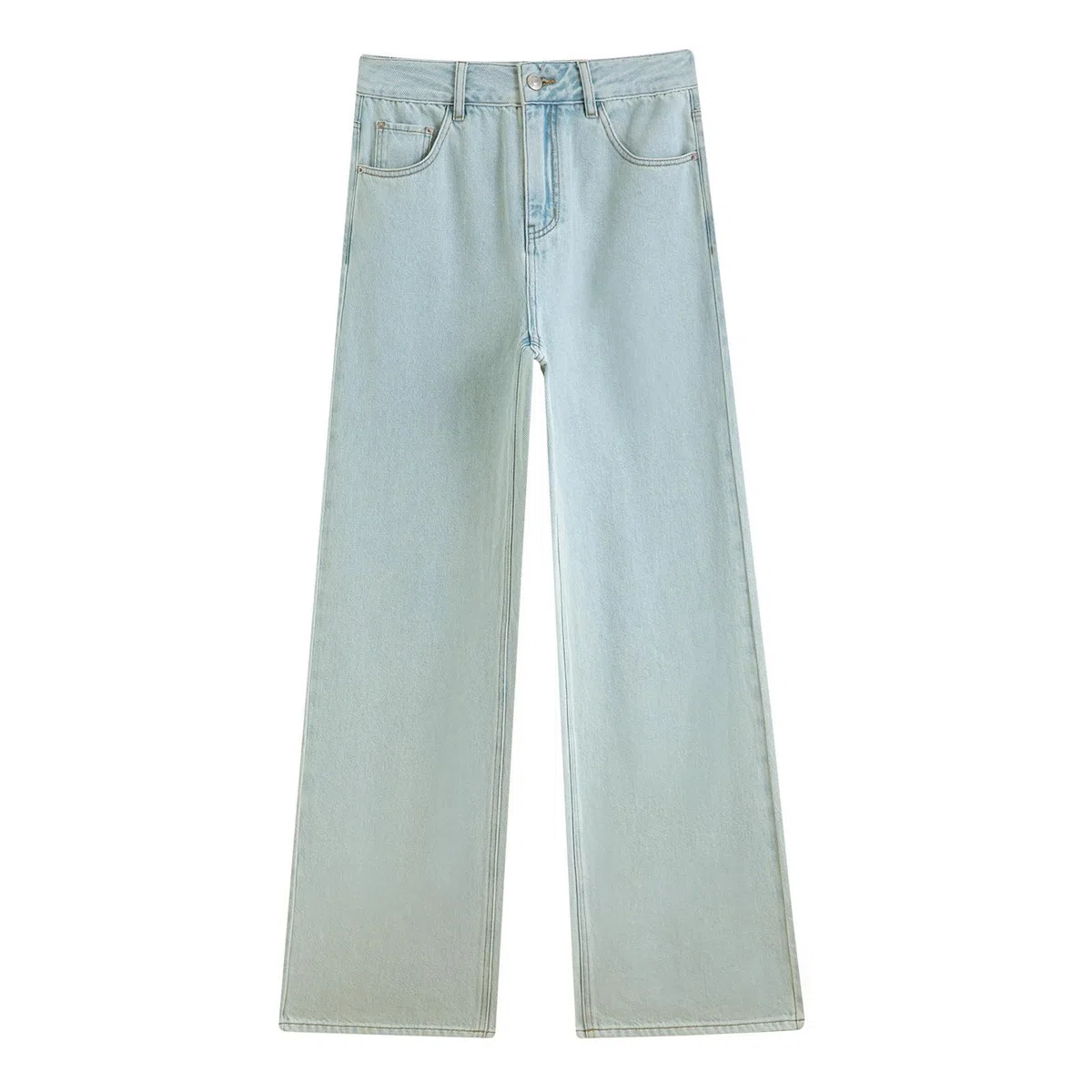 Pantalones Vaqueros para Mujer Tiro Alto Rectos Verano Ajustados Casuales Jeans para Mujeres