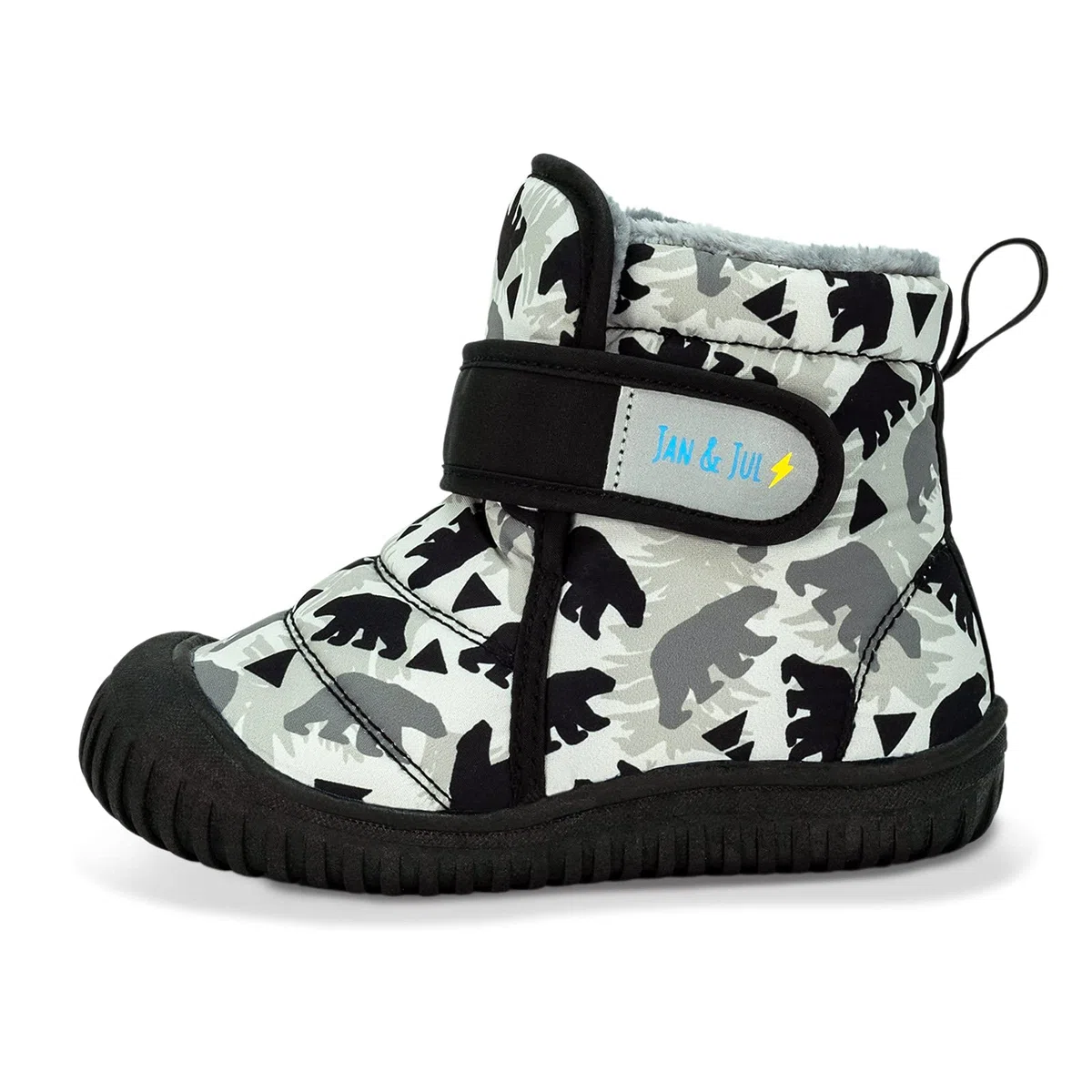 JAN & JUL Botas de invierno Toasty-Dry para niños pequeños, Bear, 28 EU