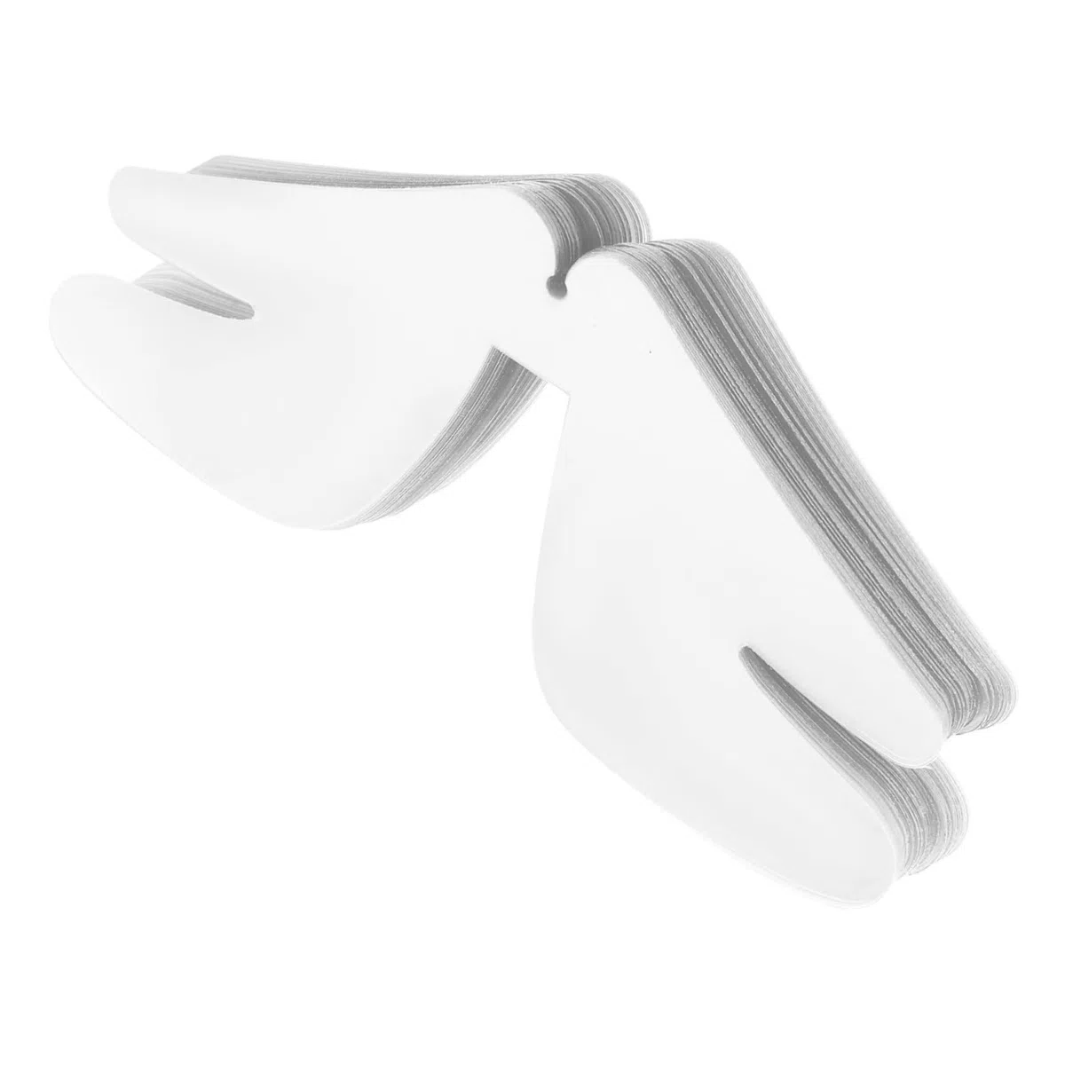 VALICLUD Collarín De Plástico Botones De Camisa Para Hombres Refuerzos De Cuello De Camisa Refuerzo De Tela Collar Se Queda Hombres Collares Para Mujer El Plastico