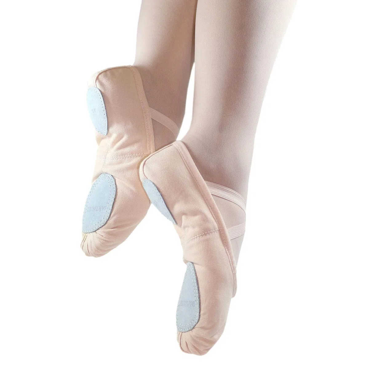 Danzcue Mujer Dividida Suela Lona Zapatillas de Ballet