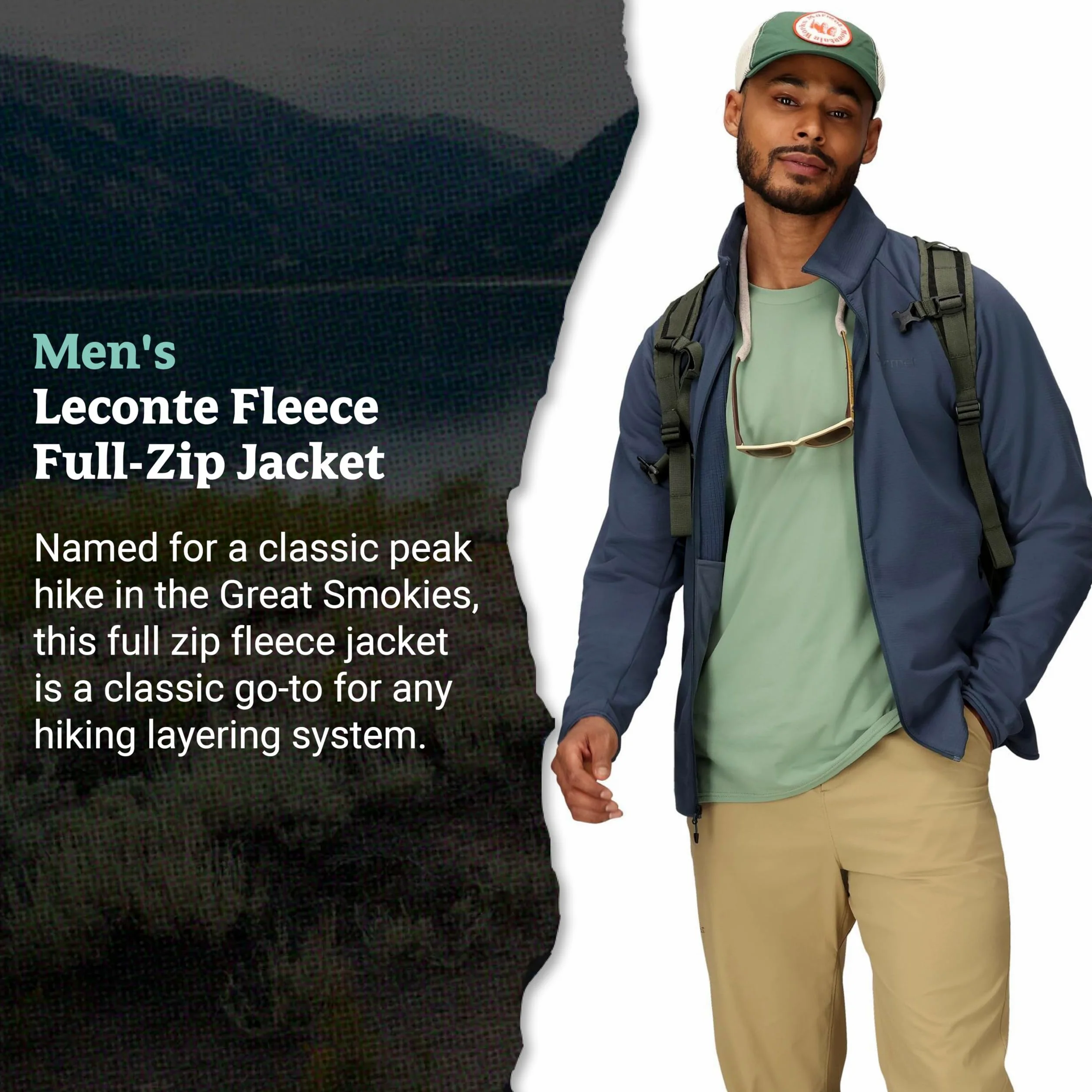 Marmot Leconte Fleece Jacket Chaqueta polar cálida, chaqueta con cremallera completa, transpirable, a prueba de viento, plegable, ideal para excursiones y para esquí Hombre (Pack de 1)