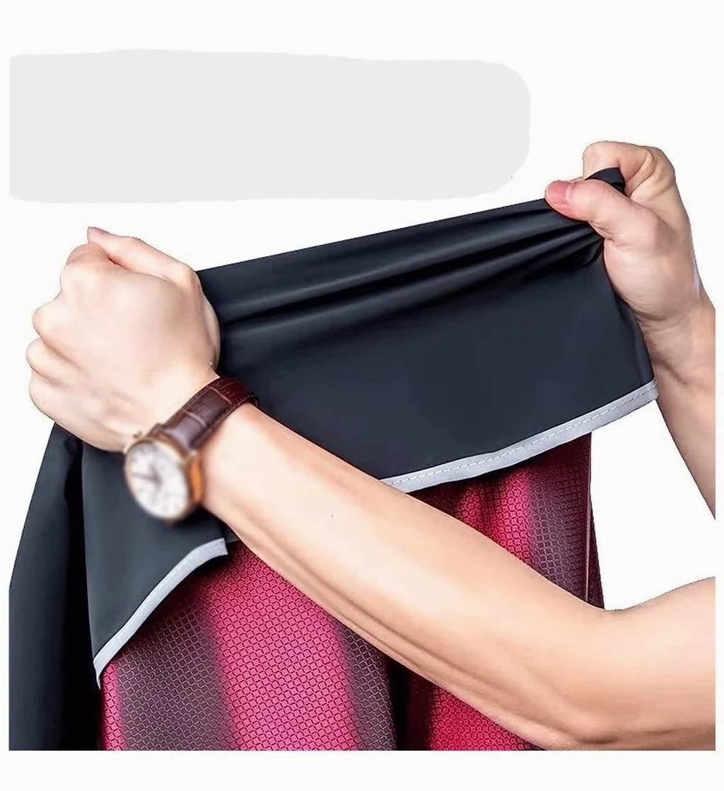Chubasquero Chubasquero para Motocicleta, Abrigo Largo para La Lluvia, Poncho, Traje Impermeable, Ropa Impermeable para Dos Personas Ponchos De Lluvia Impermeables(B)