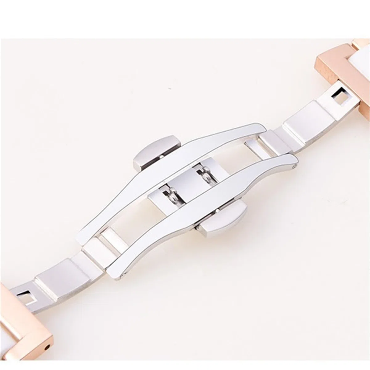 Correa de Reloj de cerámica de 14, 16, 18, 20 y 22 mm for Hombre y Mujer, Hebilla Plegable, Correa de Repuesto de liberación rápida.