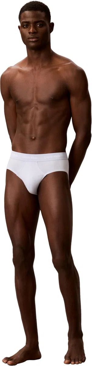 Calvin Klein Pack 5 Slips Cotton Strecht NB2876A para Hombre