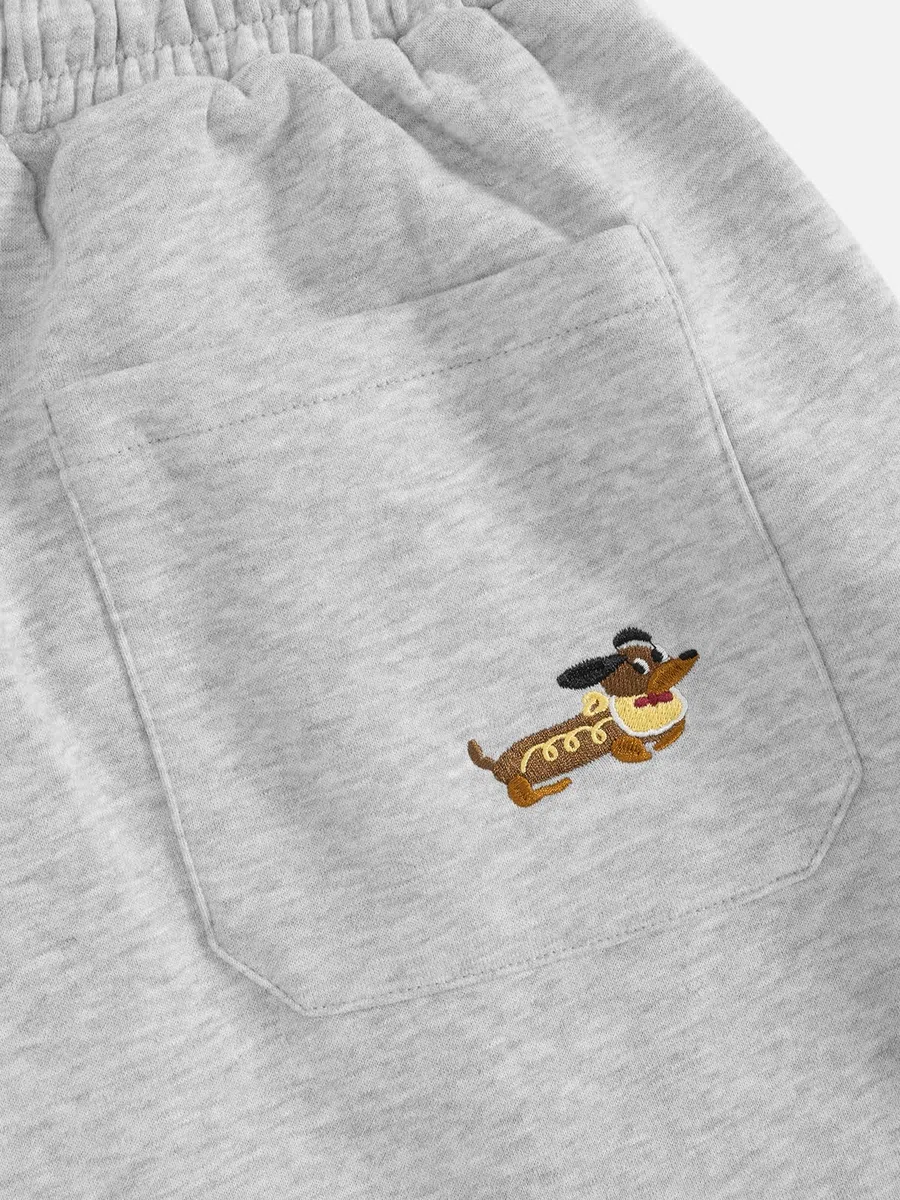 Aelfric Eden Pantalones de chándal holgados para hombre y mujer, diseño de perro salchicha, pantalones de algodón con cordón, pantalones de ocio Y2K Streetwear con bolsillos