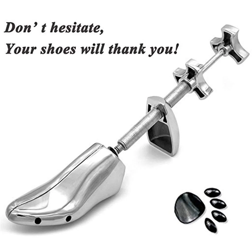 1 par de hormas ajustables de metal para zapatos de árbol para tallas de zapatos EU 39-46, 1, 18