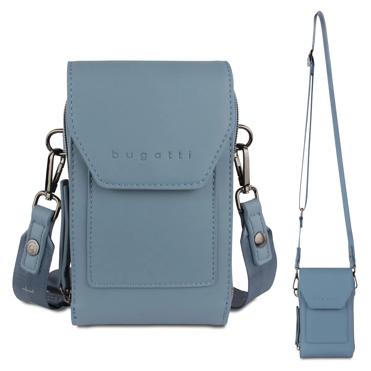 bugatti Almata Bolso para Movil Mujer Bandolera, Bolso Cartera