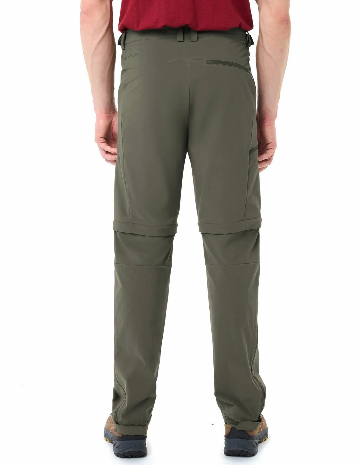VAUDE Men's Farley Stretch T-Zip Pants III - Pantalón Hombre