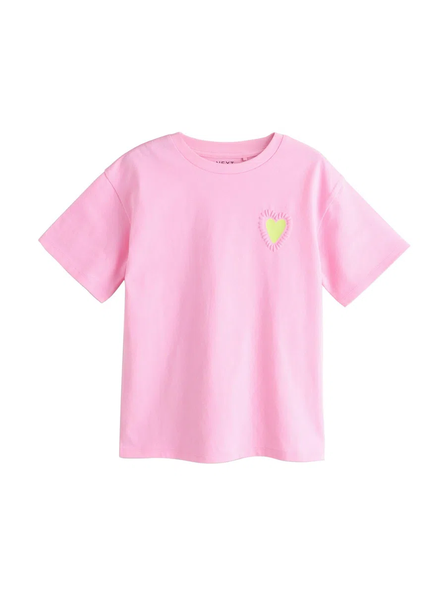 NEXT Niñas Pack de 4 Camisetas con Estampado gráfico