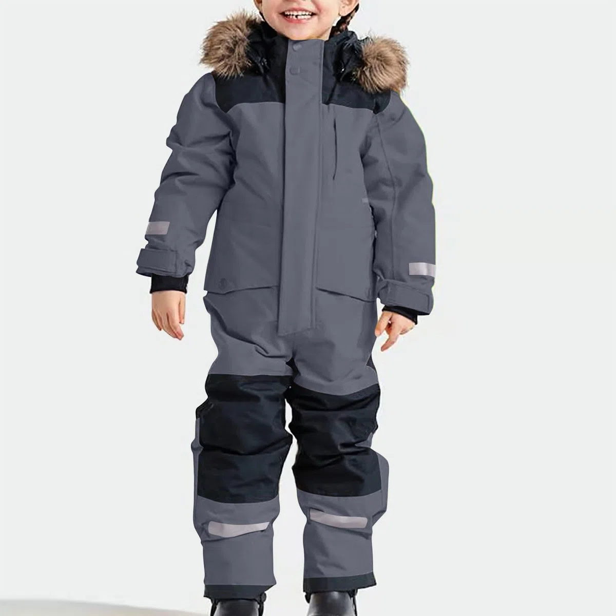 Mono para bebé recién nacido Niñas Niños Traje De Nieve Mameluco Bebe con Capucha Invierno Polar Peleles Dibujos Animados Franela pijama suave