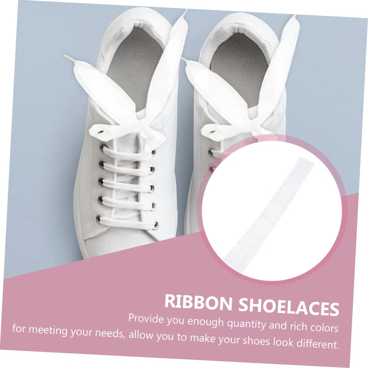 24pares Cordones De Cinta Ancha Para Zapatillas De Marino Para Mujeres Niñas