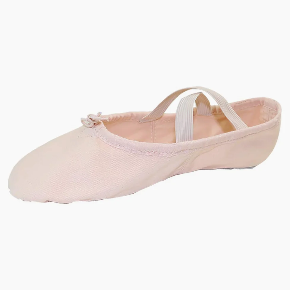 Danzcue Mujer Dividida Suela Lona Zapatillas de Ballet