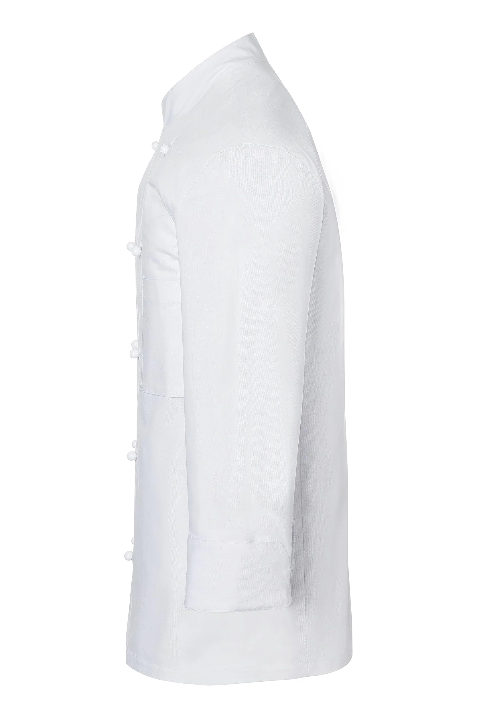 Karlowsky JM 8 PASSION THOMAS - Chaqueta de cocina, 100% algodón, color blanco, talla 44