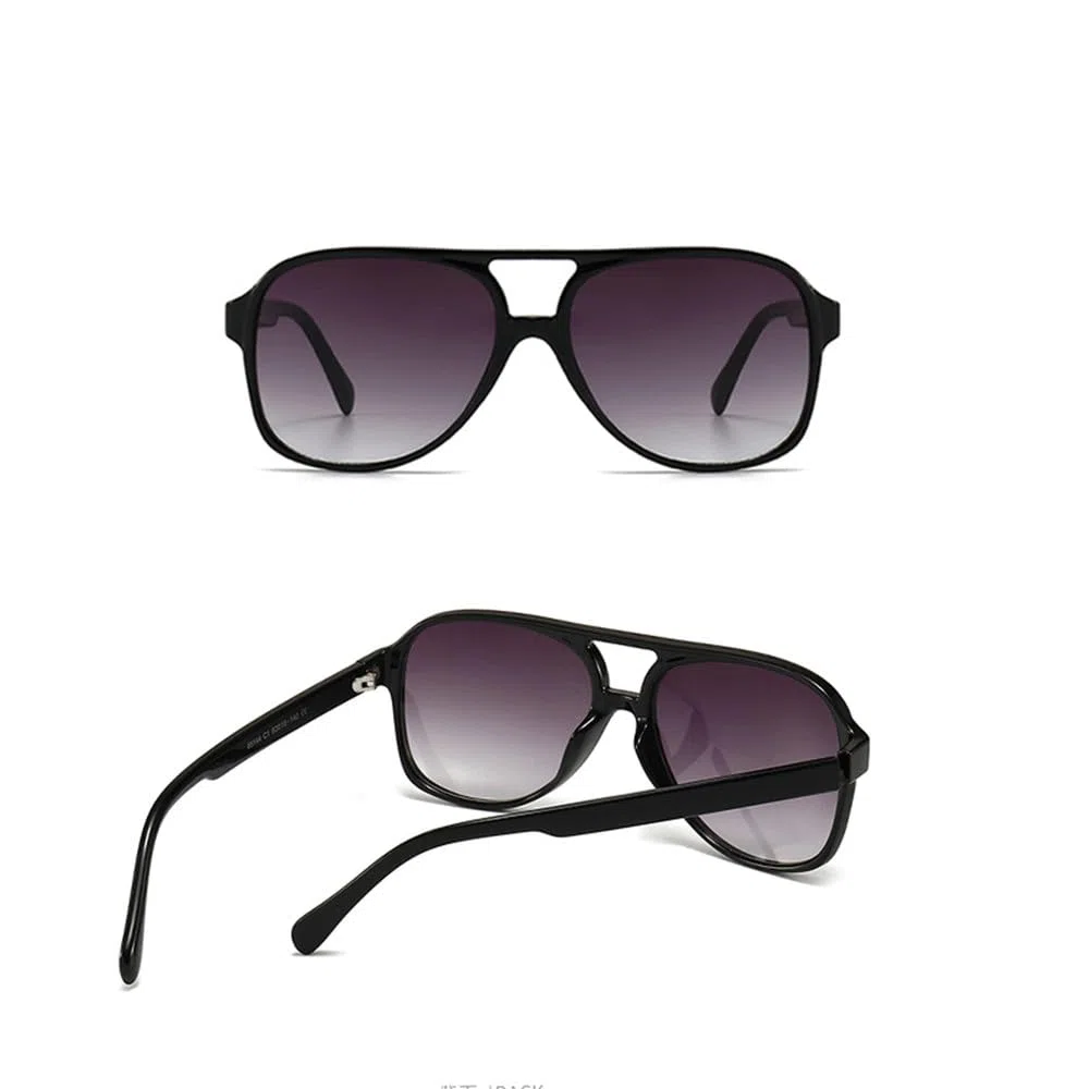 Nuevas Gafas de Sol polarizadas Retro 2026, Gafas de Sol para Mujer, Lentes Vintage para Hombre, Gafas de Sol Negras y Amarillas uv400