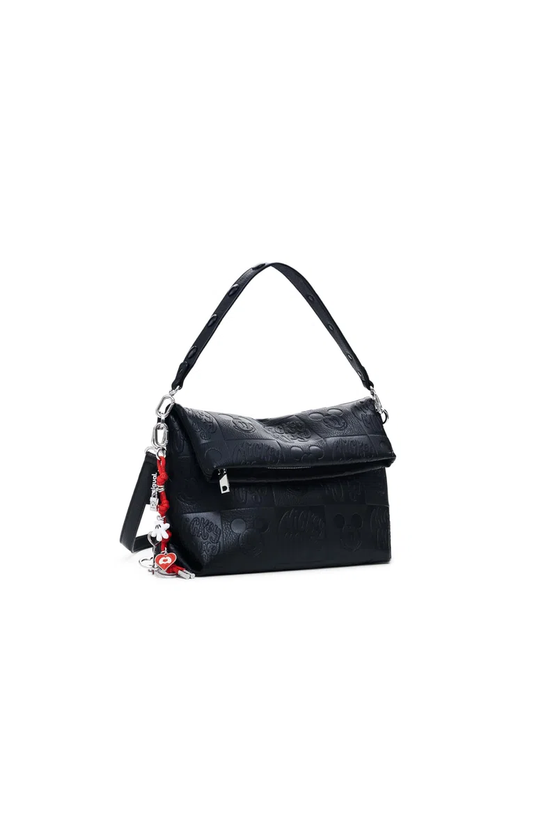 Desigual bolso bandolera All Mickey Loverty 4.0 Hand Bag Black negro