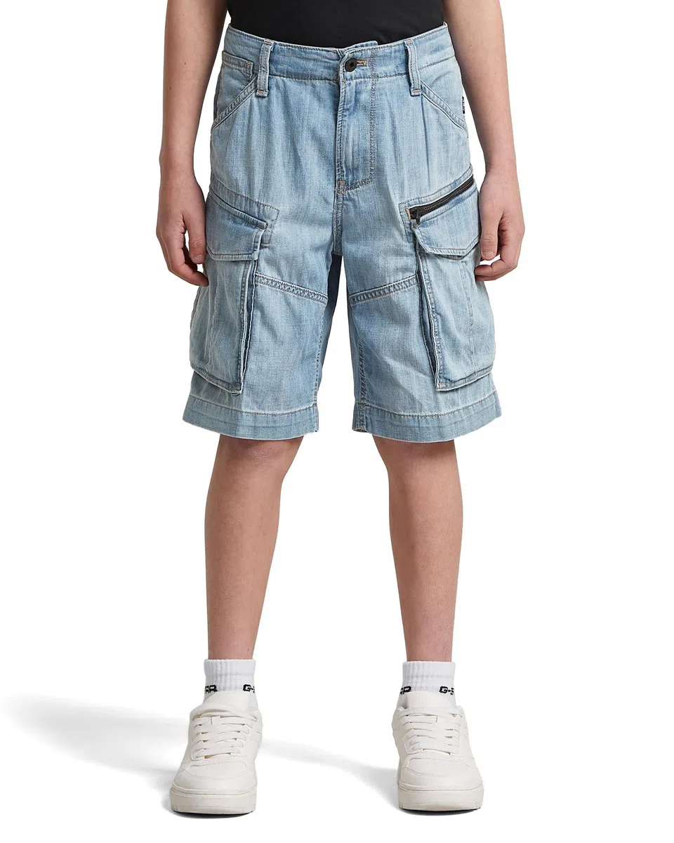 Jeans Knit pvt ltd Rovic Zip 1 Shorts, Azul (Light D29798-01-j156), 6 Años Niño