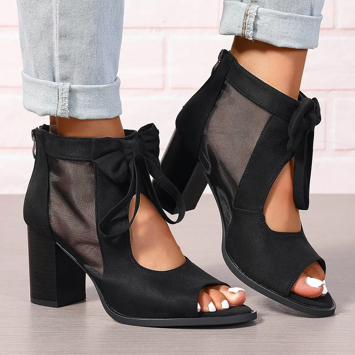 Genérico Sandalias De Verano Para MujerSandalias De Suela Con CuñaElegantes Cuña S Sandaliaspara MujerIdeales Para Caminar En VeranoCósAntiTranspirablesEstilo BohemioCon Punta Abierta Y Tacón Bloque