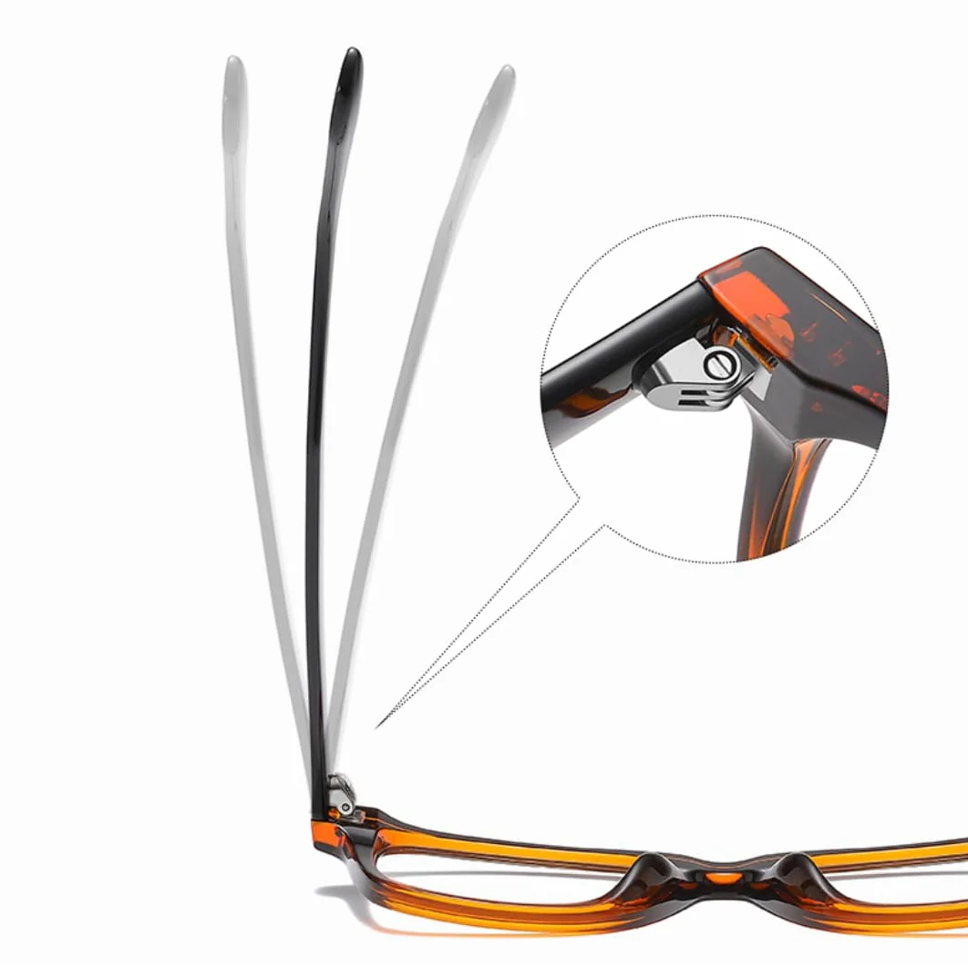 Gafas con montura de moda que filtran la luz azul
