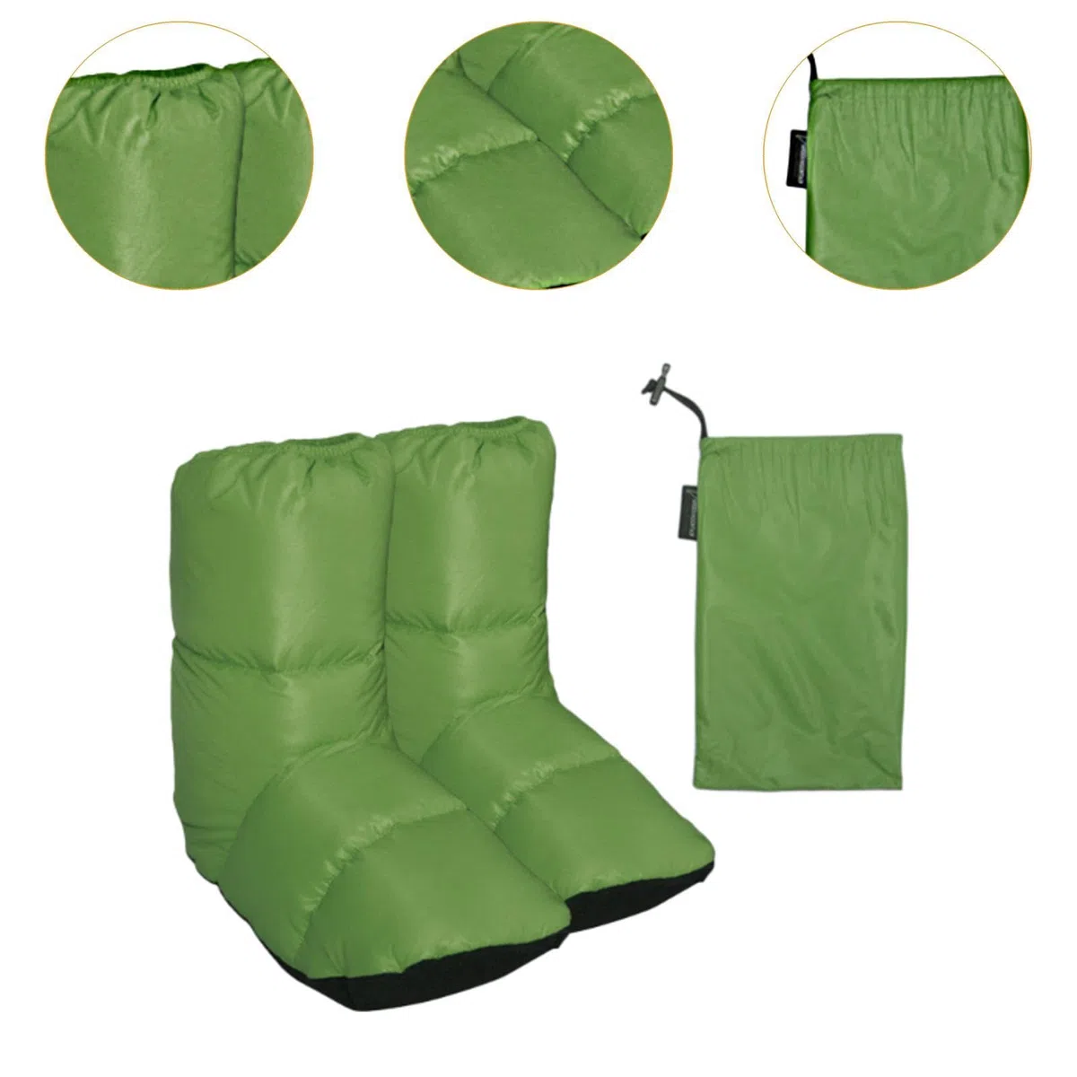 kowaku Botas de Plumas Ultraligeras Calzado Cálido de Plumón para Hombre Mujer Niños Zapatos Portátiles Antideslizantes para Casa para Dormitorio Picni