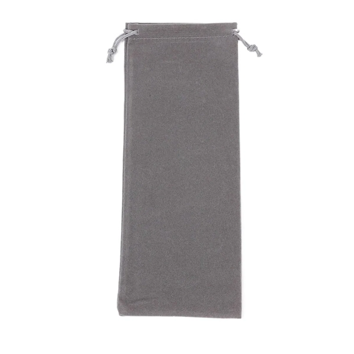 Pequeñas Bolsas de Regalo 50 Uds Bolsas de Terciopelo con cordón for Botella de Perfume teléfono Bolsas de Embalaje 8 * 17 10 * 20 10 * 25 10 * 30cm(Grey (no Logo),10x25cm)