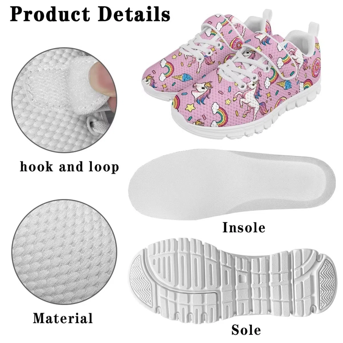 Zapatillas deportivas para niños y niñas, con hebilla única, fáciles de tocar, para caminar, para niños pequeños y grandes