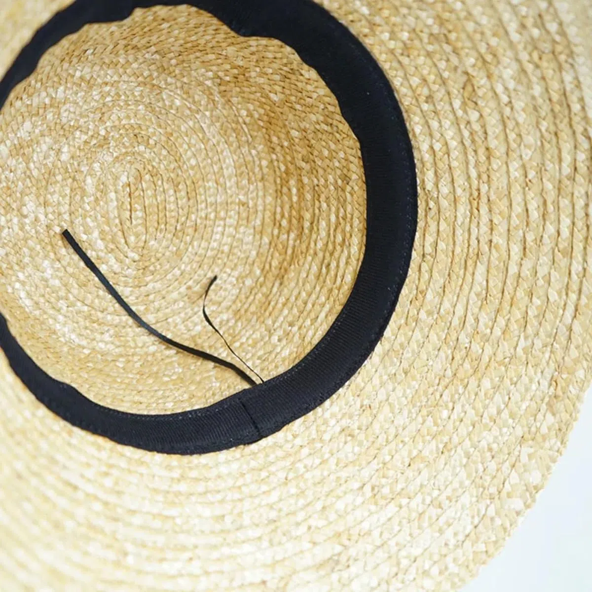 Sombrero de protección solar de ala ancha, sombreros de paja de verano para mujeres para exteriores