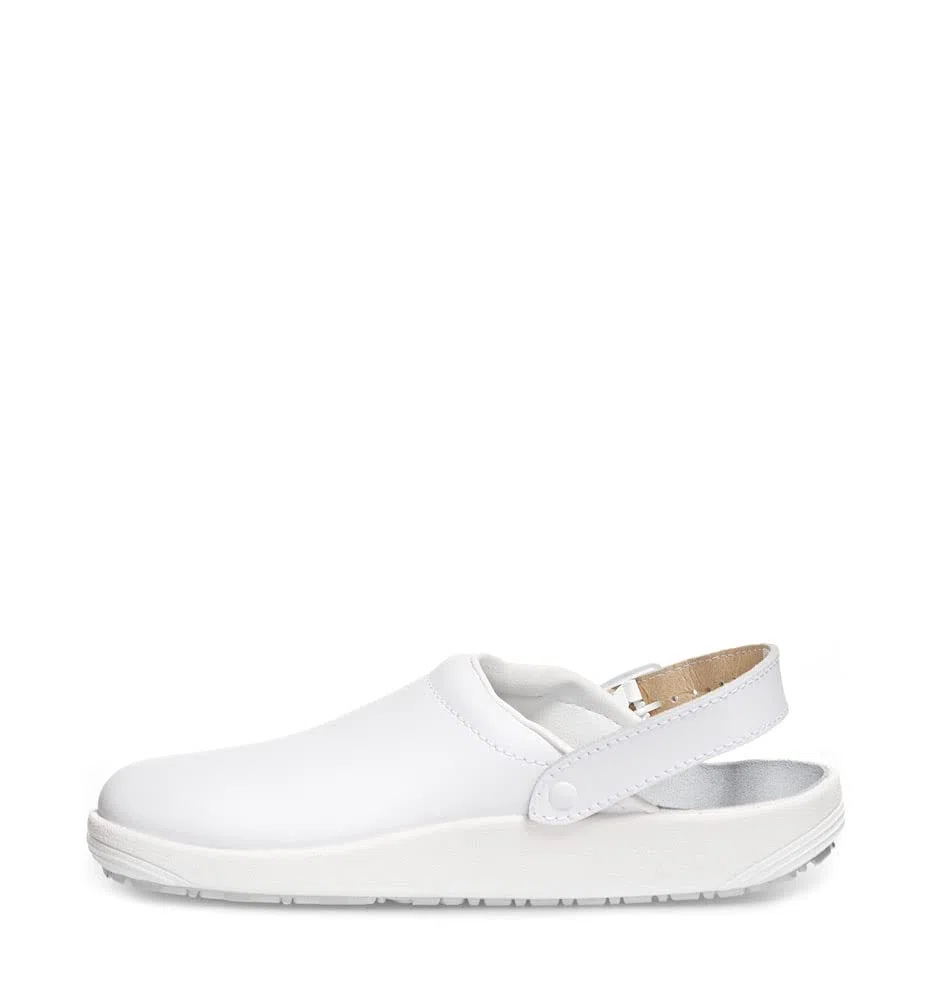 Abeba - Zuecos para Uniforme de Trabajo, Blanco, 9200
