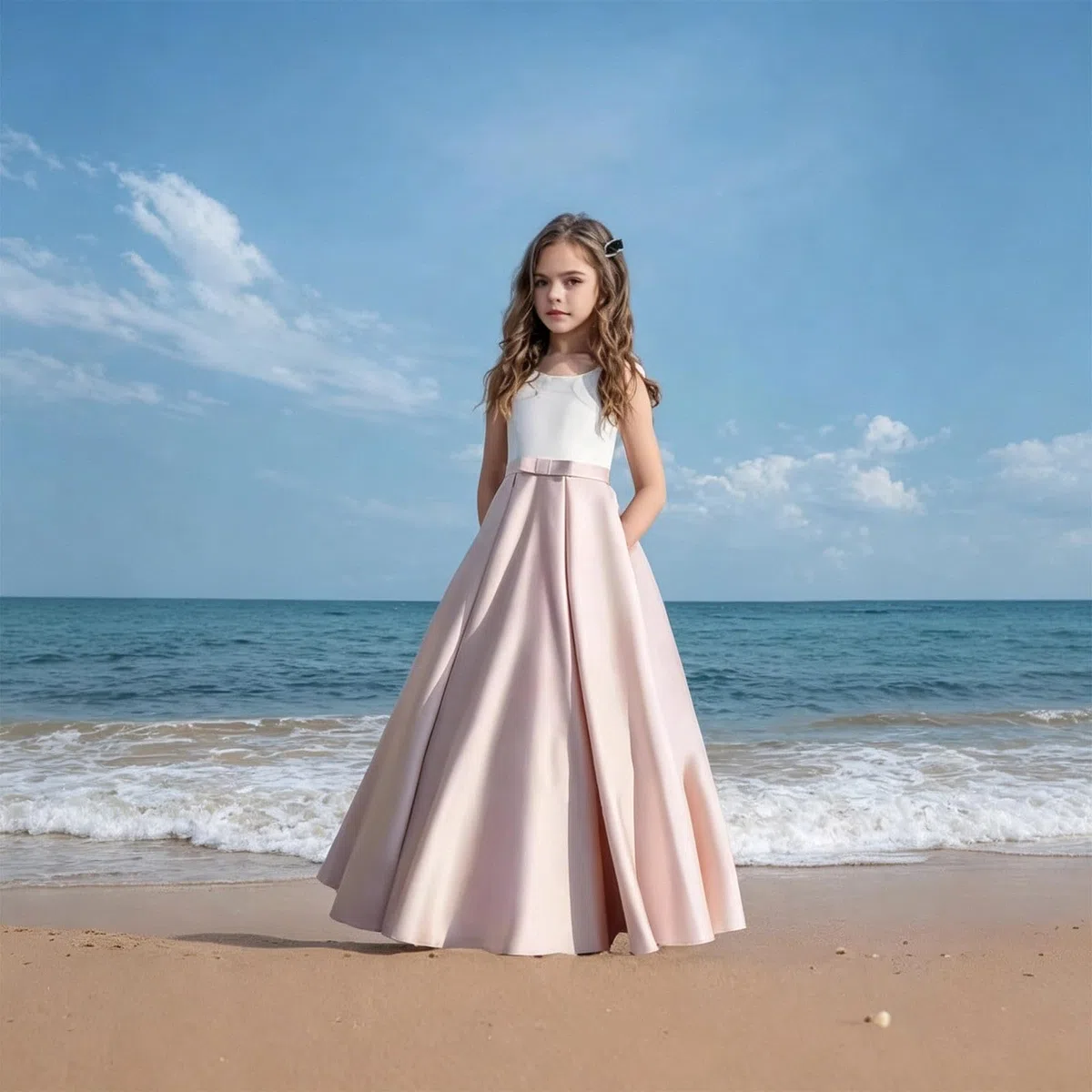 Vestido NiñA Vaqueros, Vestido NiñA Ceremonia Fiesta, Vestidos De Fiesta Elegante Ocasiones Ligero con Y Vestidos Verano Dress Dresses Summer Dress