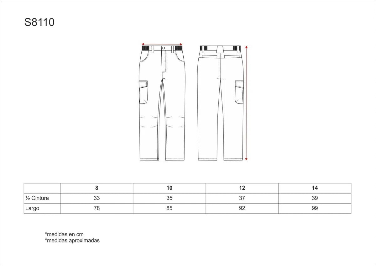 PANTALON JR - 12, VERDE CAZA