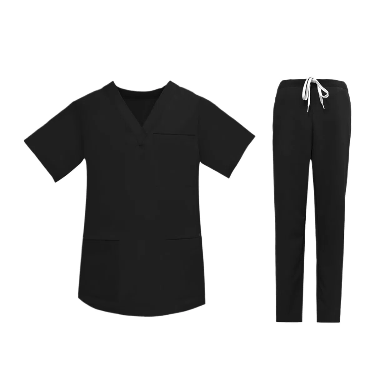Pijama Enfermera Mujer Uniforme médico for Hombre y Mujer, Tops de Manga Corta, Pantalones, Conjunto de Hospital, Tienda de Mascotas, médico, Ropa de Trabajo for cirugía