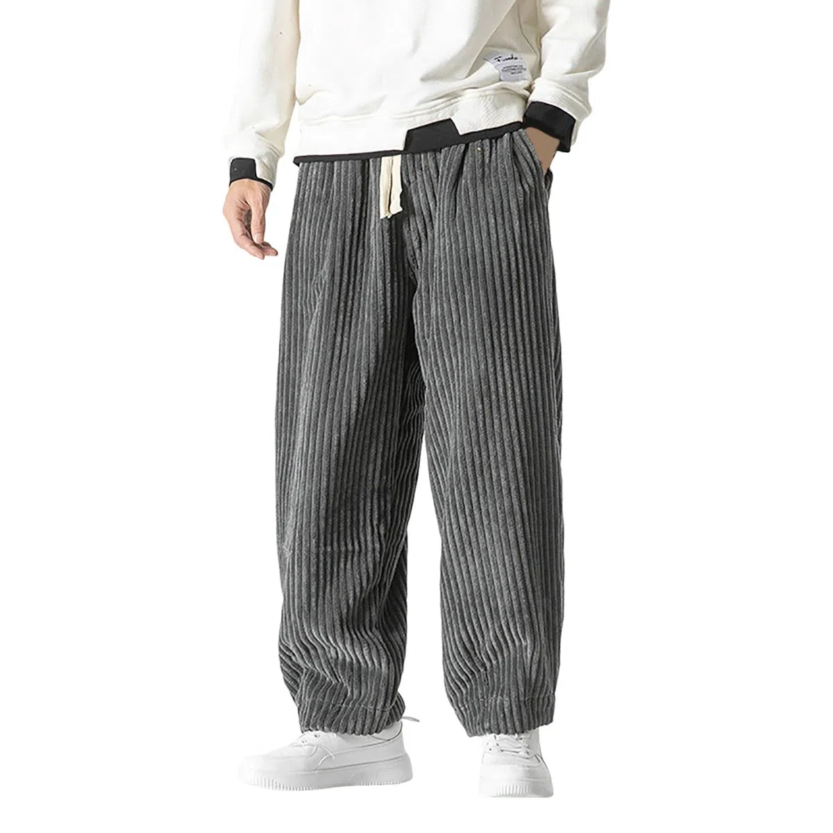 Pantalón de algodón de lino para hombre Chino Jogging Cargo Deporte Fitness Entretenimiento Todas las Temporadas Vacaciones Trabajo Tendencia Playa A63