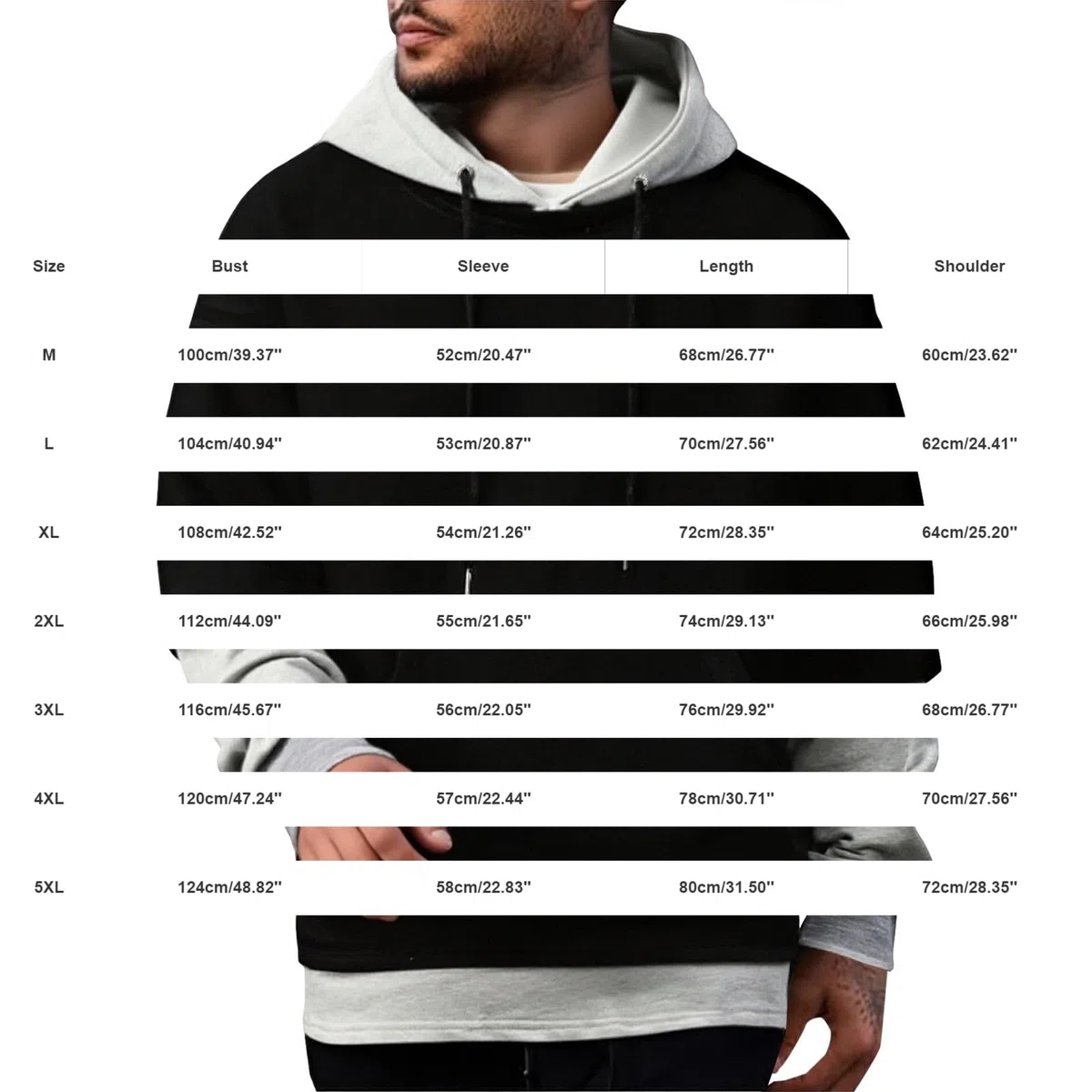 Sudaderas con Capucha Corta Sudadera Oversize Estilo Patchwork para Hombre, Nueva Otoño Juveniles (Grey, XXXXL) Kit De Pesca Completo Gimnasio Hombre Camisas Manga Larga Pijama Parejas