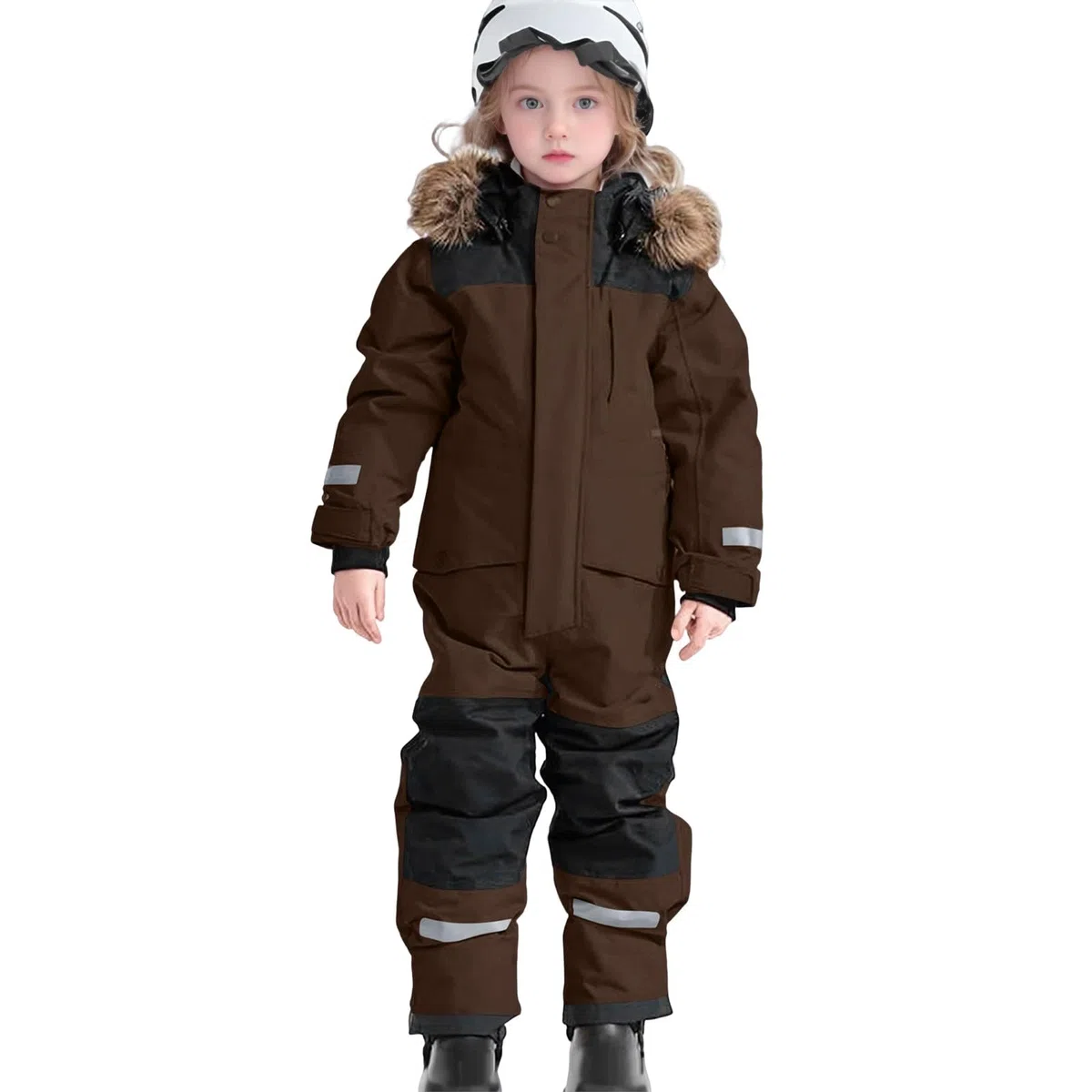 Generisch Robusto traje de nieve aislado para mayor resistencia al viento para todo tipo de clima traje de esquí con forro térmico, frío extremo, aventura invernal al aire