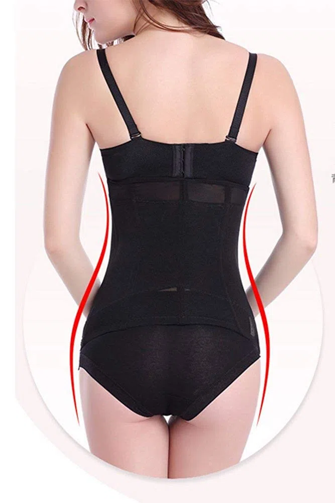 Faja Postparto elástica de Pecho Completo de Primera Calidad, Ropa postoperatoria y para Mujer, Faja Postparto, Faja Postparto, Culturismo, Bellyway, Moda Femenina clásica.Schwarz-3XL