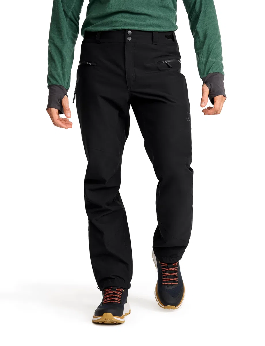 RevolutionRace Silence Proshell Pants para Hombre, Pantalones Impermeables, Senderismo