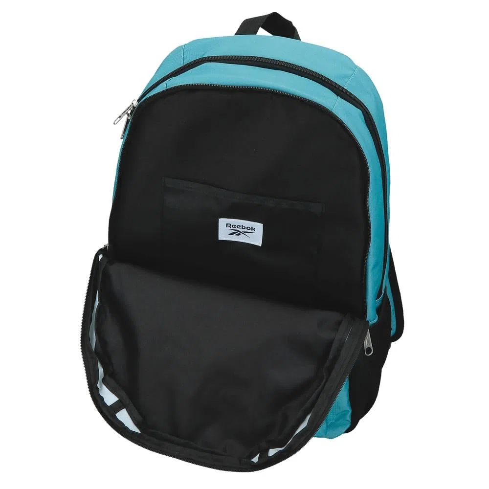 Reebok Boston Mochila Doble Compartimento Adaptable 15,6" Pulgadas Turquesa Azul 31x44x15 cm Poliéster 20,46L by Joumma Bags