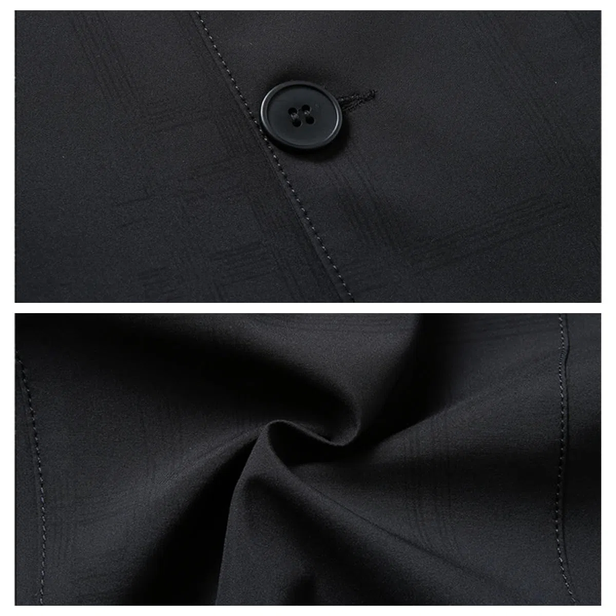 Chaqueta Vestir Hombre,Chaqueta De Traje Informal para Hombre, Talla Grande, Cómoda, Ajustada, Color Liso, Manga Larga, Dos Botones, Ligera, para Boda, Graduación, Esmoquin.