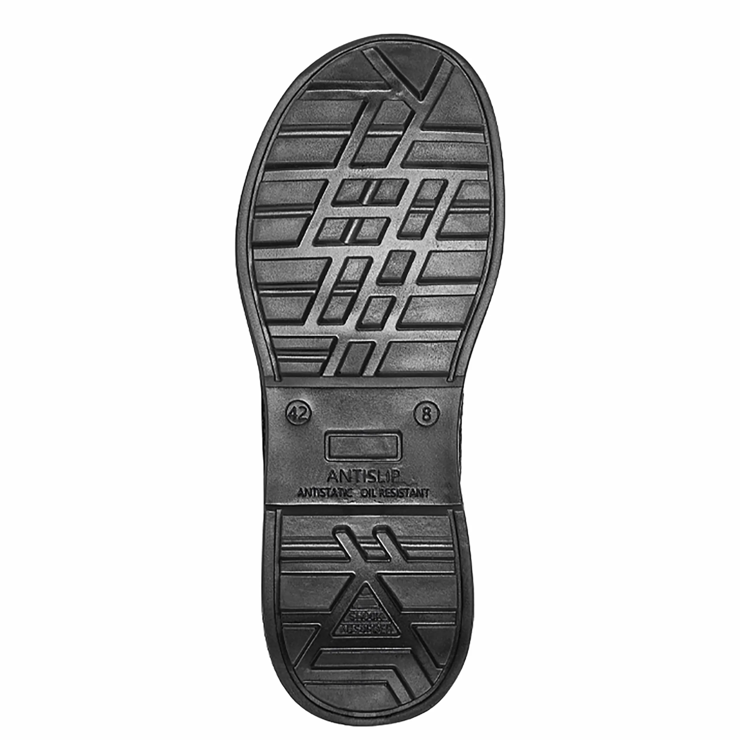 U-Power RV10024 Linea RED LEVE PARKER Calzado de Seguridad Antiestático y Ultraligero, S3 SRC CI ESD, Negro