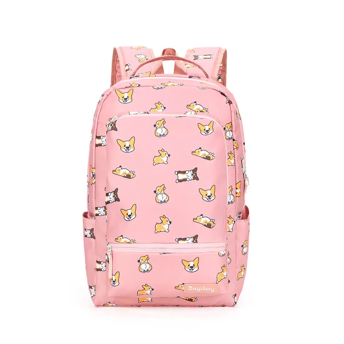 Lindas mochilas de perro Corgi para niñas y niños, mochila escolar para mujeres, hombres y adolescentes