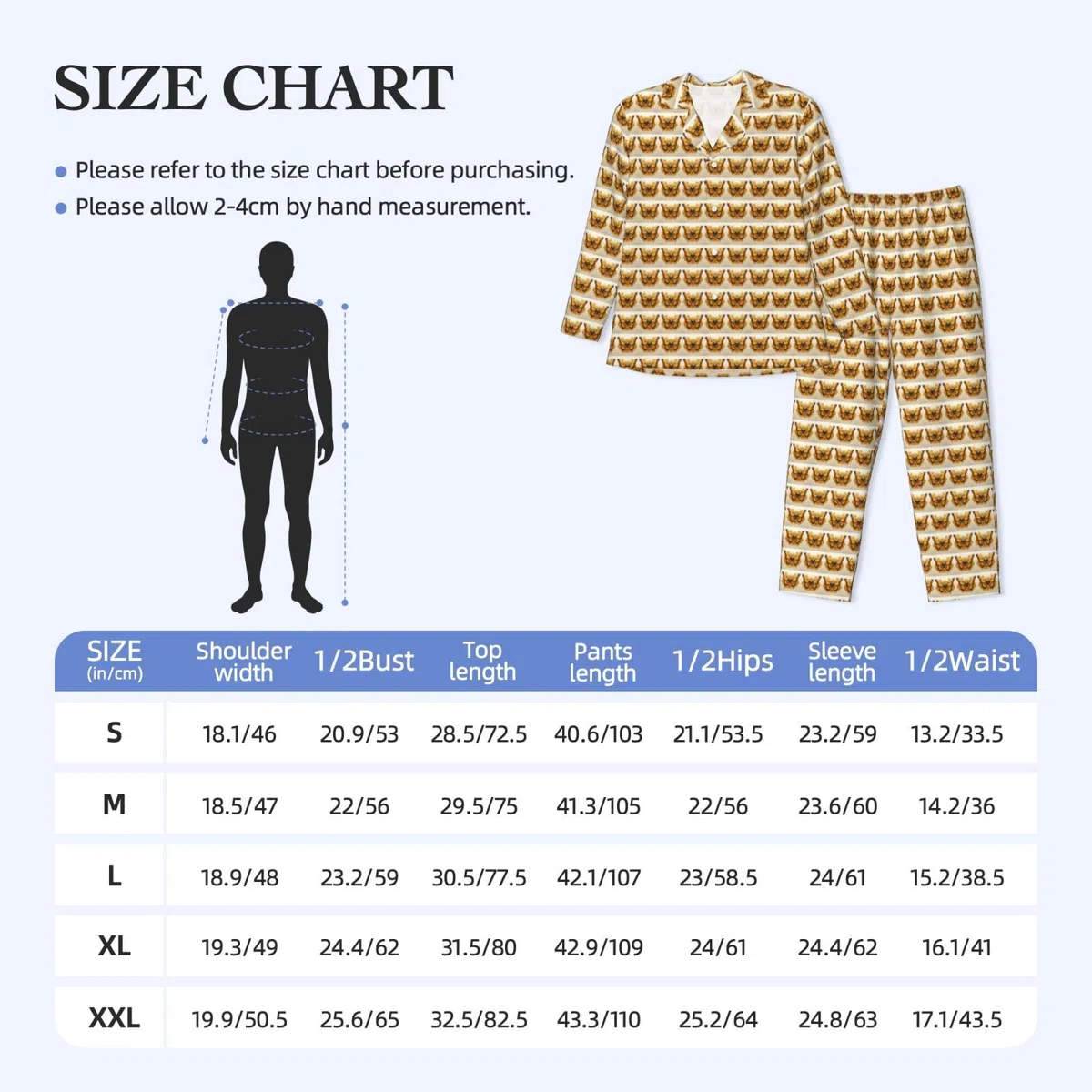 Conjunto de pijama de manga larga para hombre con estampado de girasoles y mariposas, de dos piezas, transpirable, ropa de dormir para el hogar