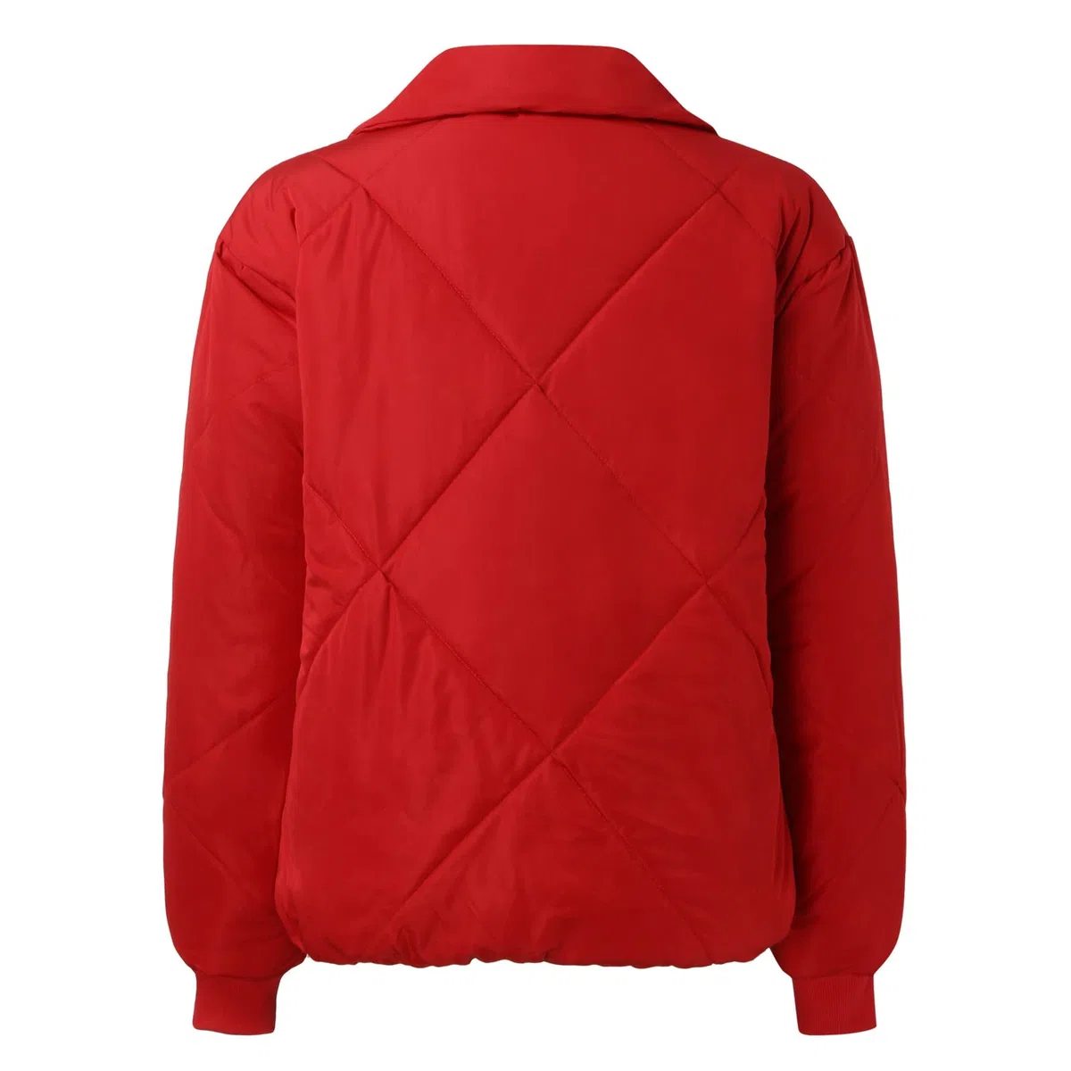 Chaqueta Mujer Abrigo Entretiempo Invierno Cazadora Plumiferos，Chaqueta acolchada con cremallera y bolsillos para mujer Abrigo corto burbuja de manga larga
