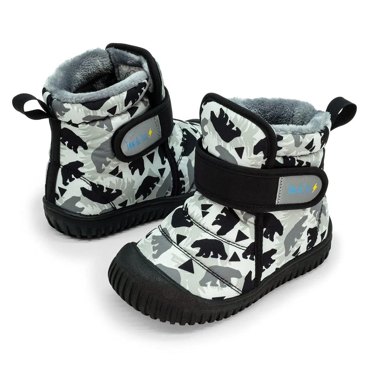 JAN & JUL Botas de invierno Toasty-Dry para niños pequeños, Bear, 28 EU