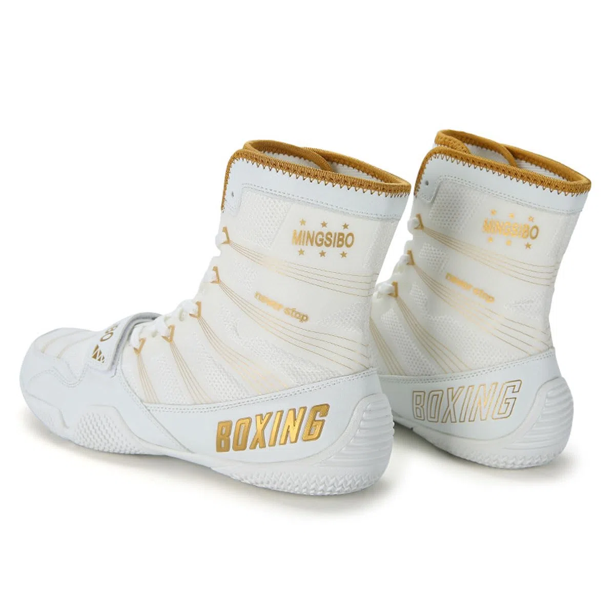 BLBK Zapatos de boxeo para hombre, zapatos de lucha libre, boxeadores, transpirables, boxeadores