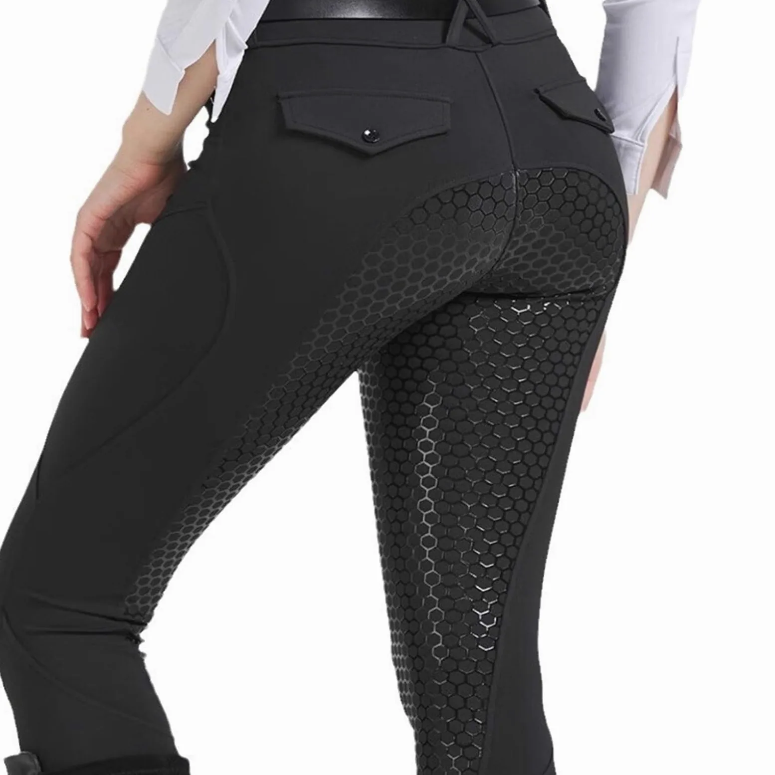 Pantalones de equitación for Mujer, Calzones Tiro Completo, Mallas Entrenamiento Ecuestre, Ropa Deportiva for Exteriores para Deportes Al Aire Libre