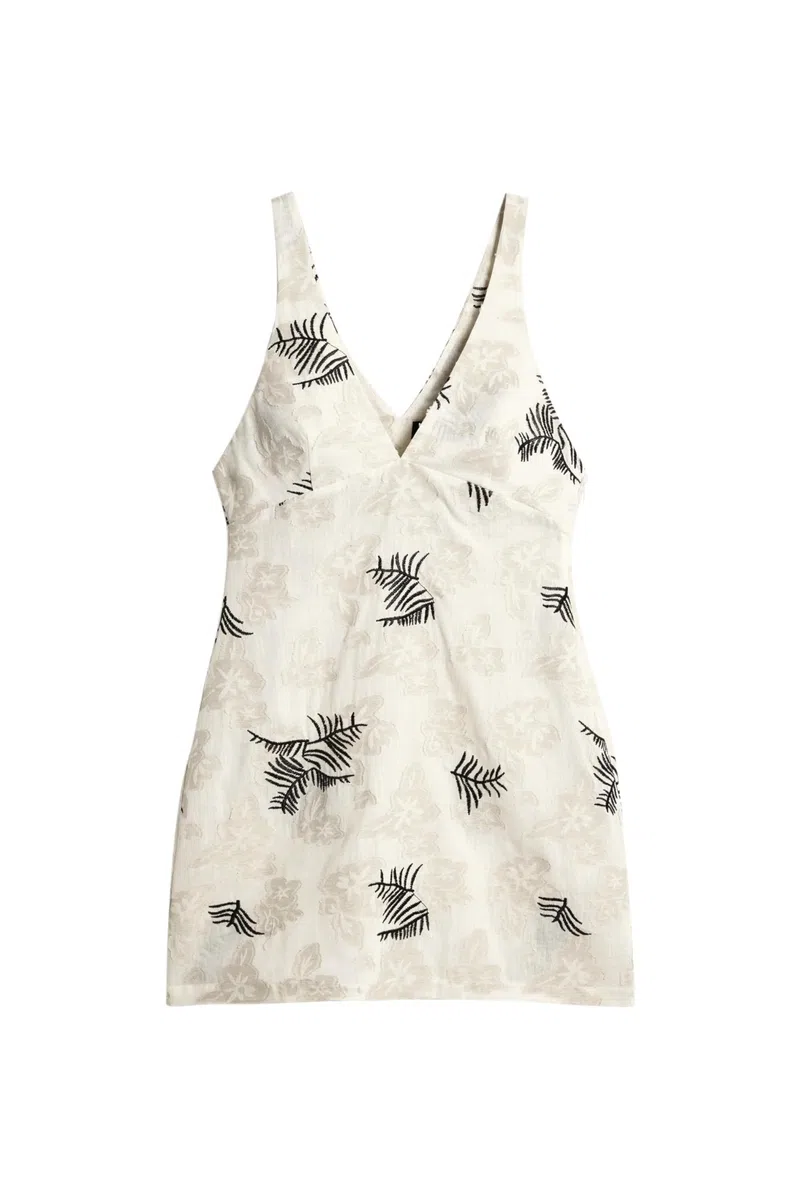 Desigual Vestido sin Mangas de la colección Mujer, Blanco Roto, M