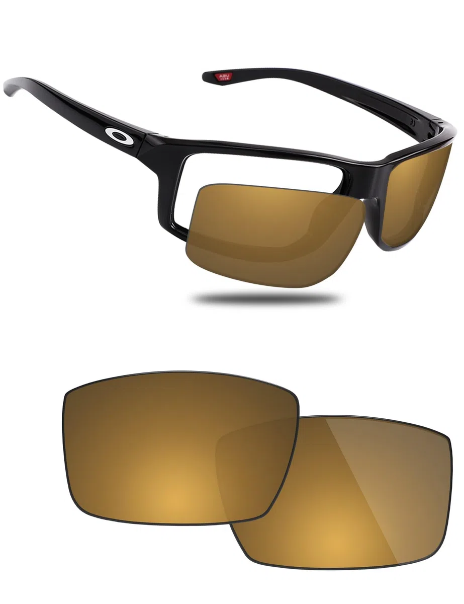 Fiskr Lentes polarizadas de repuesto compatibles con gafas de sol Oakley Gibston OO9449, resistentes a los impactos y ajuste perfecto