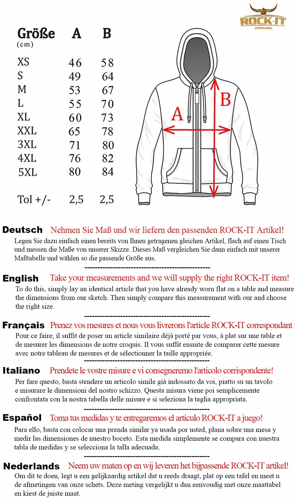 ROCK-IT Apparel Sudadera con Capucha para Hombre - Sudadera para Deporte Casual - Algodón Ligero y Suave para el Verano - Sudadera con Capucha - Tallas S-5XL - Color Gris Jaspeado